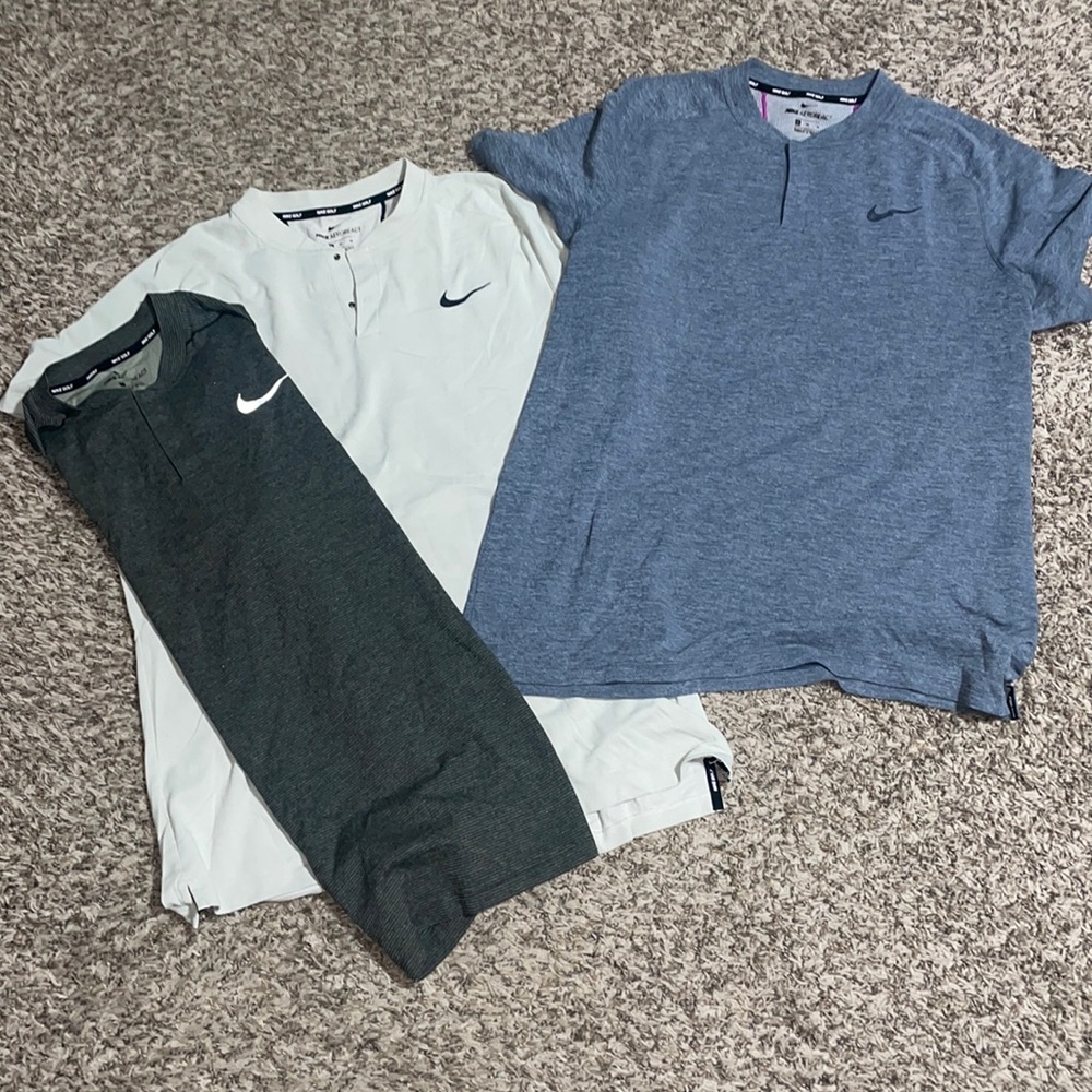 3 nike Aero React nike golf shirts